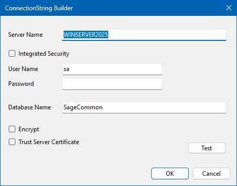 ConnectionString Builder