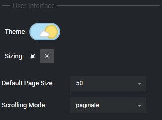 User Interface